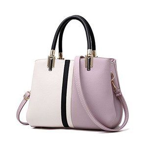 Modern Purses For Pu Textured Handbags With Top Handle Satchel Totes Strap Sat